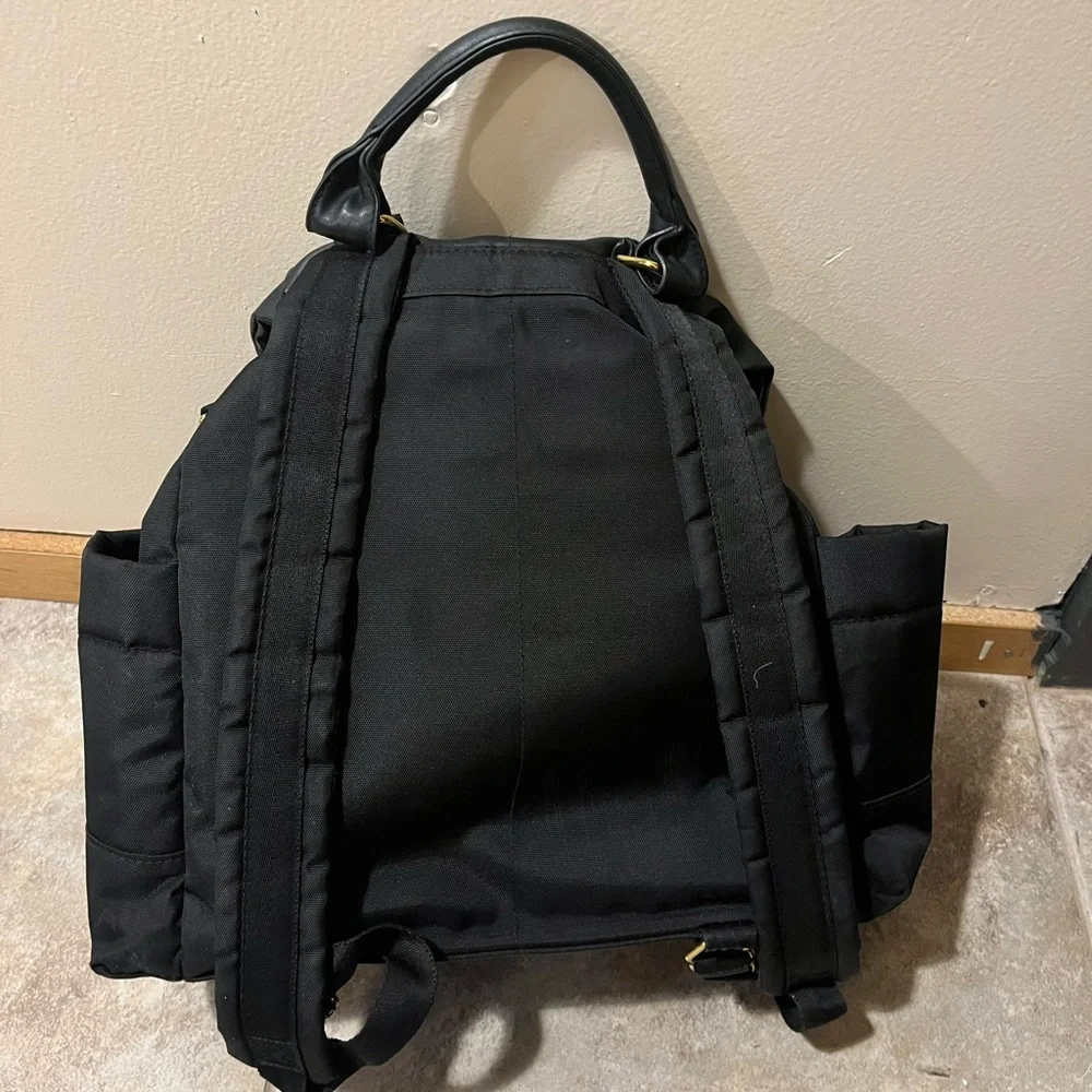 Skip Hop Black Baby Diaper Backpack Bag